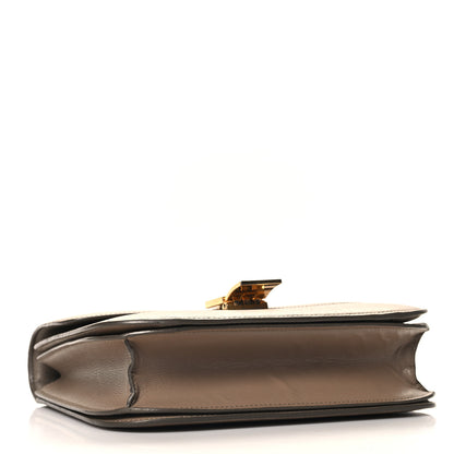 Celine Liege Calfskin Medium Classic Box Flap Bag Taupe 4 of 13