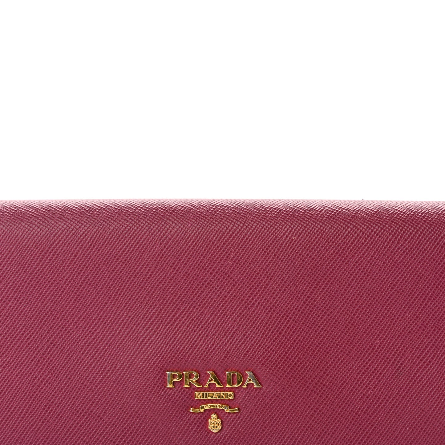 Saffiano Metal Continental Flap Wallet Ametista