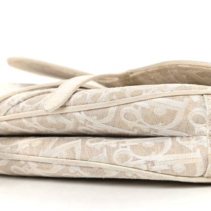 Christian Dior Monogram Saddle Bag White 10 of 15