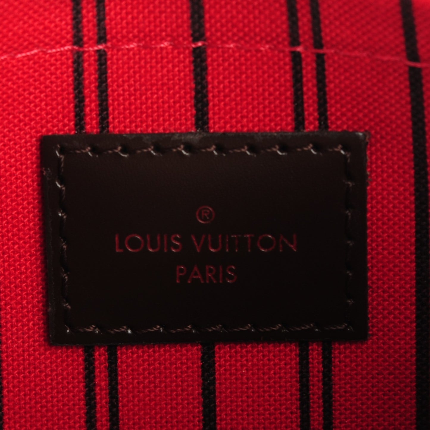 Damier Ebene Neverfull MM GM Pochette