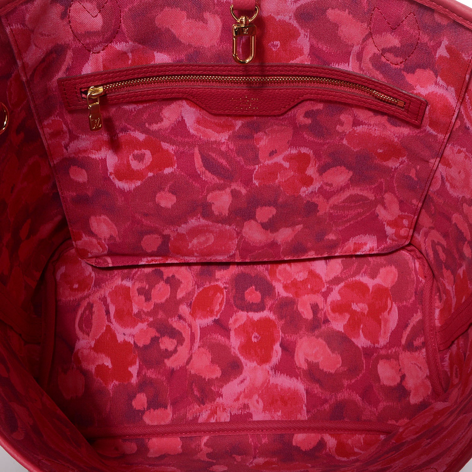 Louis Vuitton Monogram Articles de Voyage Ikat Neverfull MM Rose Indien 5 of 7