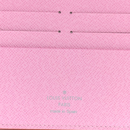 Louis Vuitton Monogram Multicolor Insolite Wallet White Litchi 6 of 9