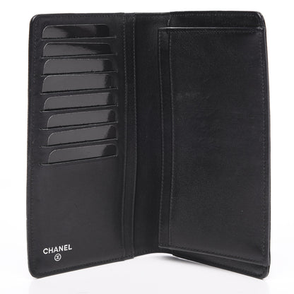 Chanel Caviar Timeless CC Yen Wallet Black 5 of 13