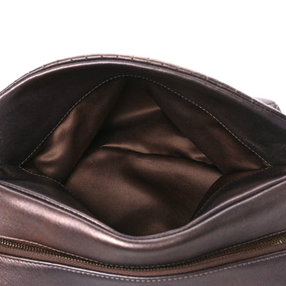 Chanel Metallic Lambskin Paris Shanghai Quilted Tote Kahki 5 of 12
