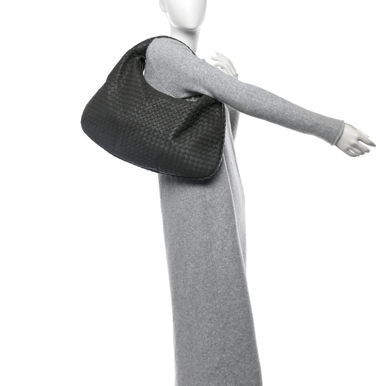 Bottega Veneta Nappa Intrecciato Large Veneta Hobo Matita 2 of 11
