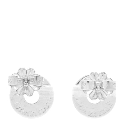 Tiffany Sterling Silver 1837 Circle Earrings 3 of 6