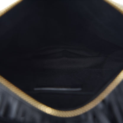 Saint Laurent Calfskin Small Emmanuelle Fringe Hobo Bag Black 5 of 6