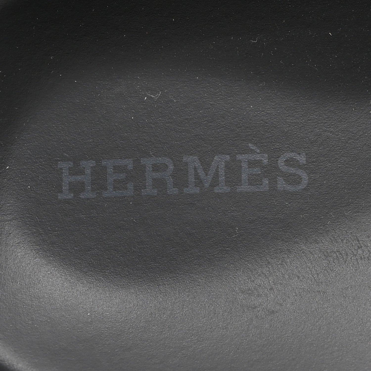 Hermes Calfskin Womens Chypre Sandals 38 Black 7 of 12