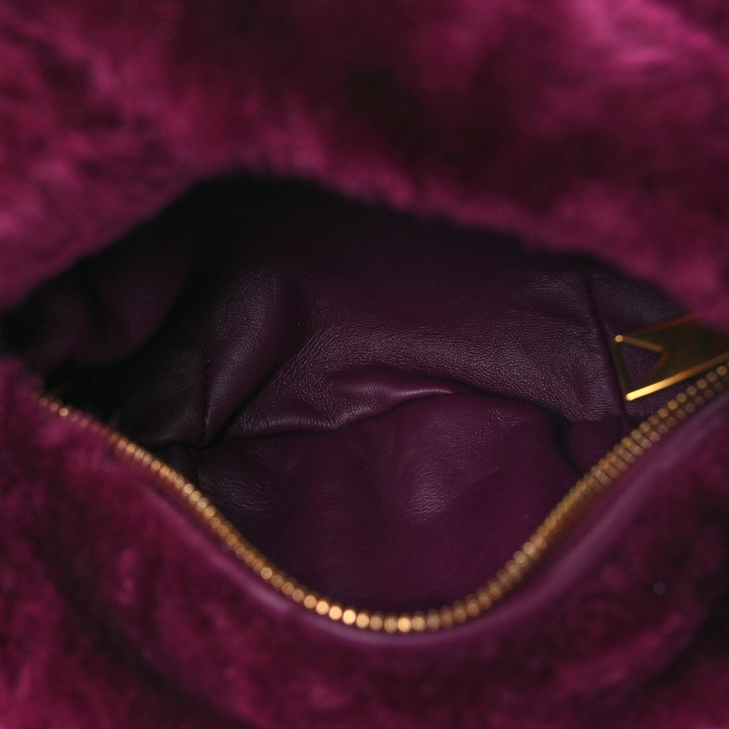 Shearling Lambskin Mini Jodie Mystic