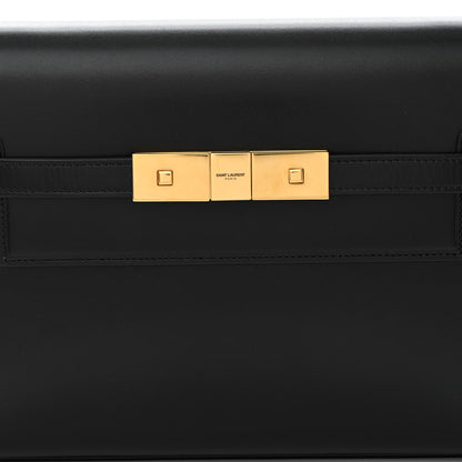 Saint Laurent Smooth Calfskin Small Manhattan Shoulder Bag Black 8 of 10