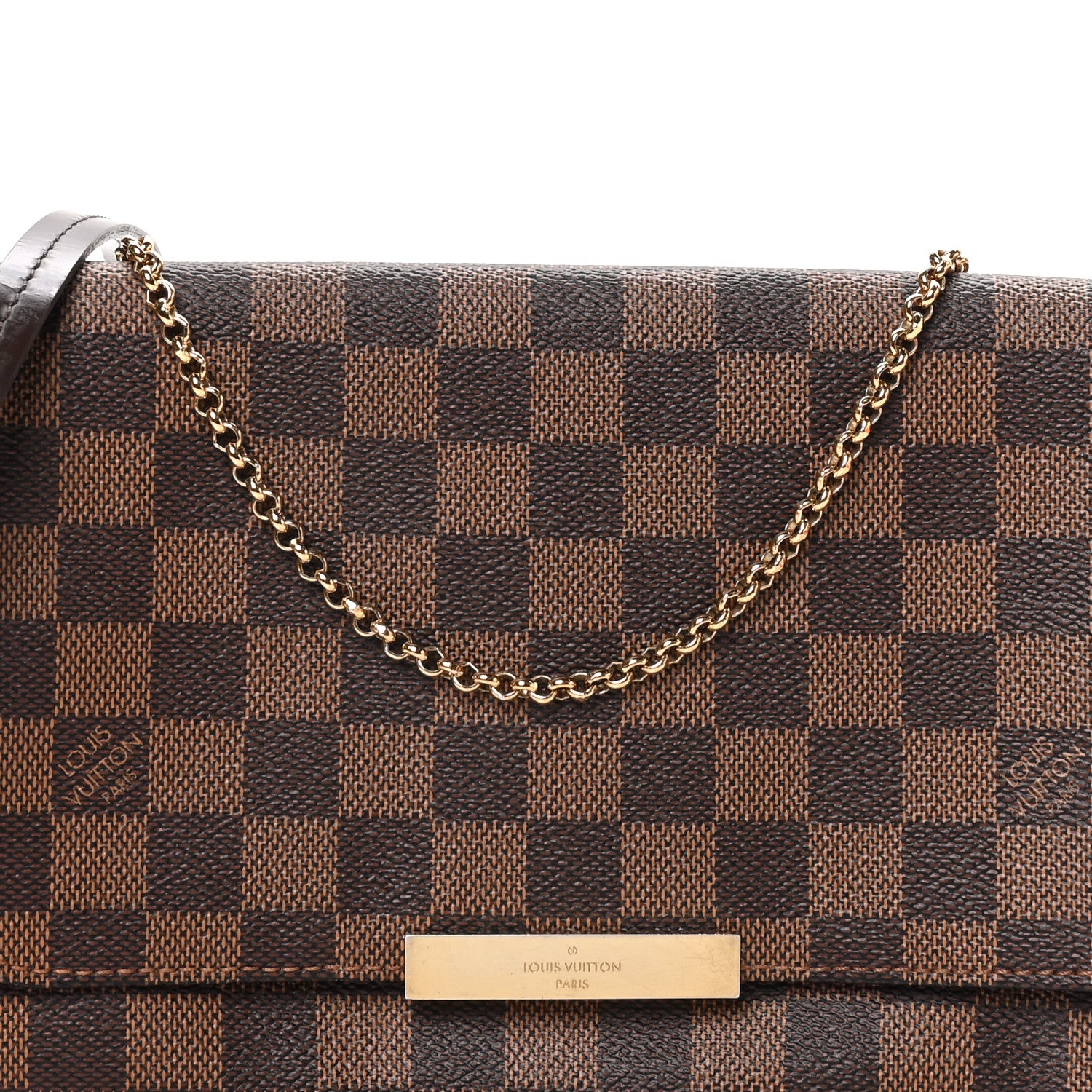Louis Vuitton Damier Ebene Favorite MM 6 of 10