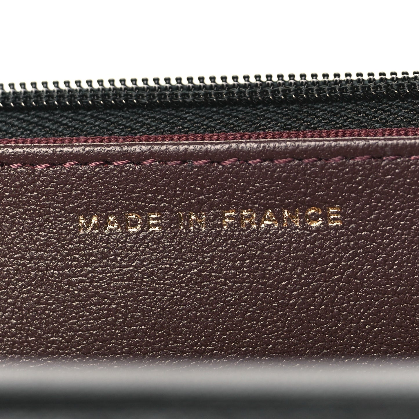 Lambskin Quilted Wallet On Chain WOC Black