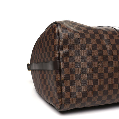 Louis Vuitton Damier Ebene Keepall Bandouliere 55 7 of 8