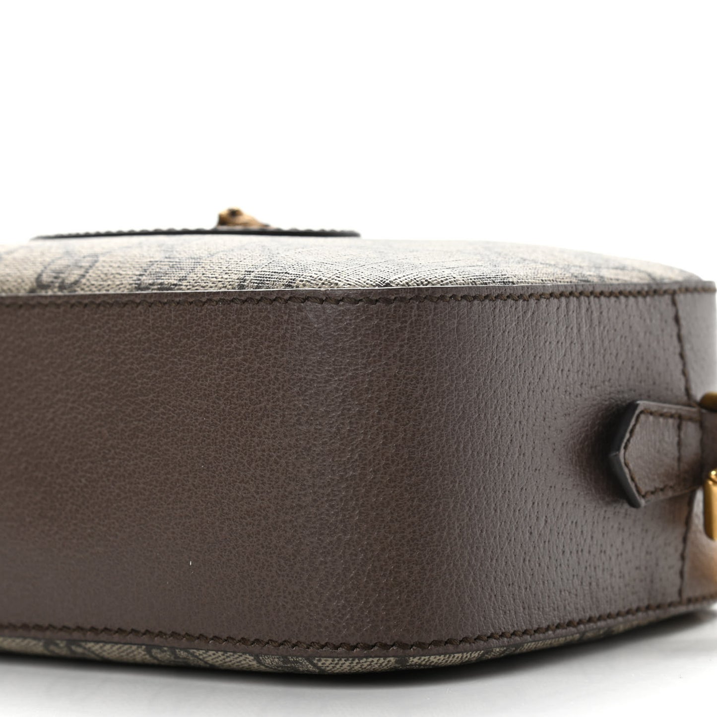 GG Supreme Monogram Web Neo Vintage Shoulder Bag Beige New Acero Crop