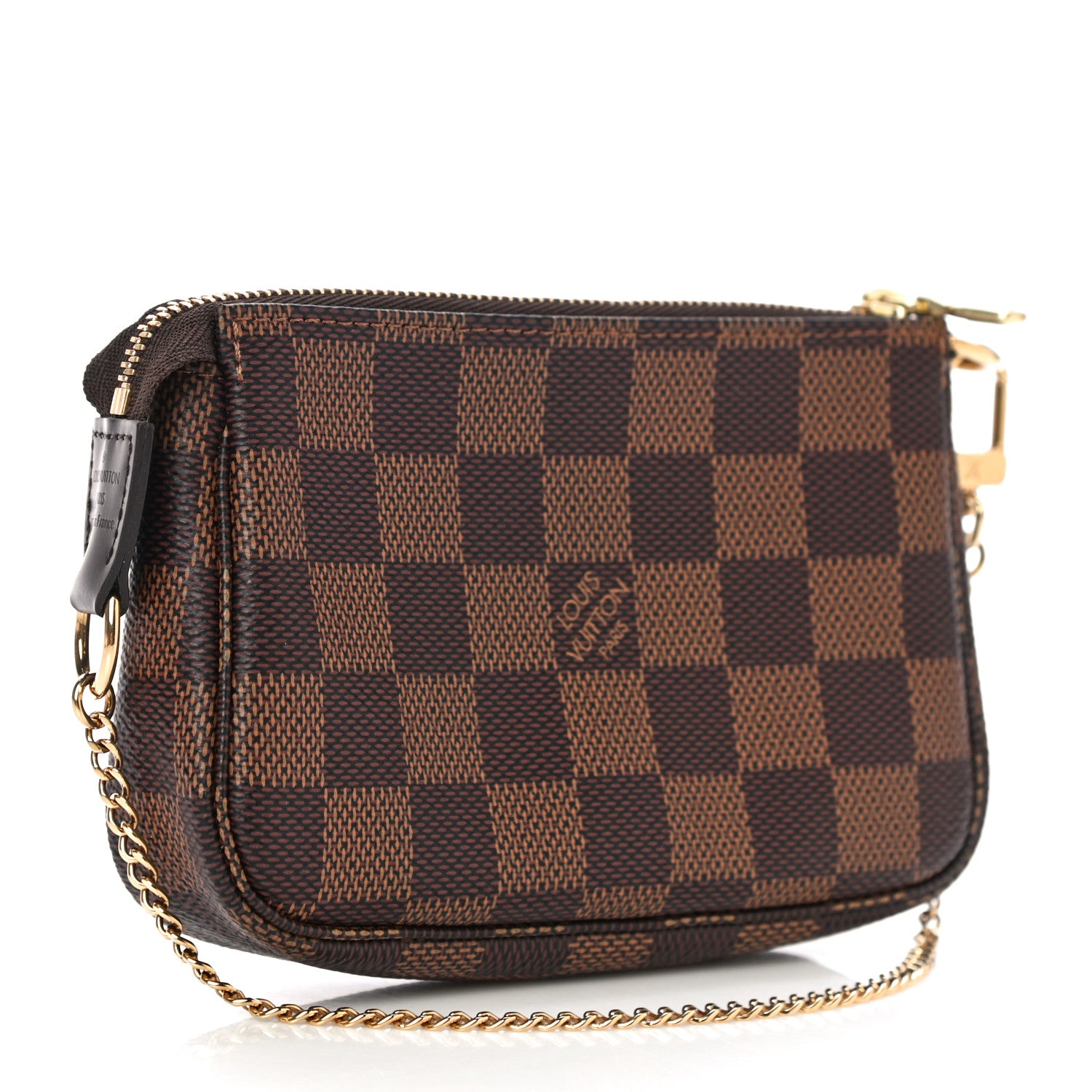 Louis Vuitton Damier Ebene Mini Pochette Accessories 3 of 11