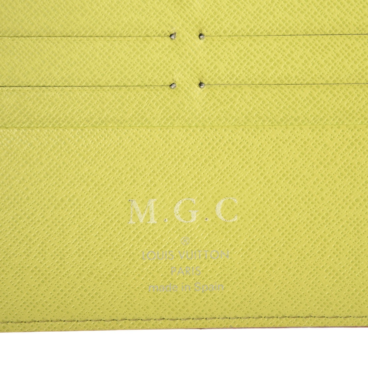 Louis Vuitton Monogram Multicolor Insolite Wallet Black Pistache 6 of 12