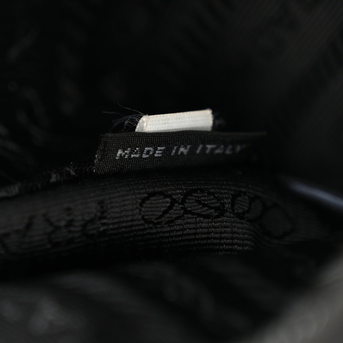 Tessuto Nylon Mini Re-Edition 2000 Bag Black