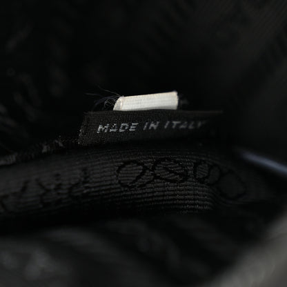 Prada Tessuto Nylon Mini Re-Edition 2000 Bag Black 7 of 11