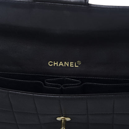 Chanel Lambskin East West Chocolate Bar Flap Black 9 of 11