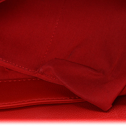 Chanel Calfskin New Medium Boy Reverso Flap Red 9 of 14