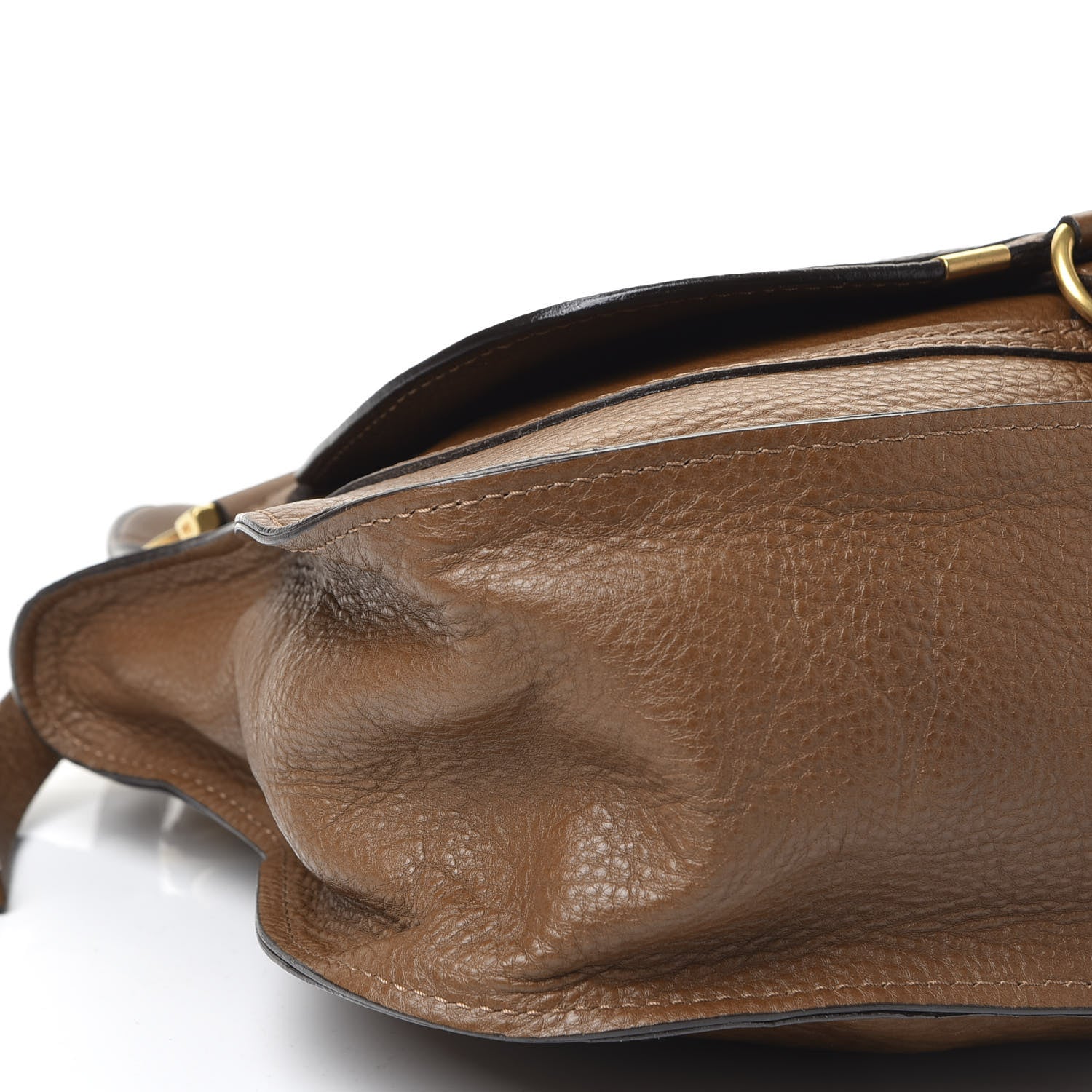 Chloe Calfskin Medium Marcie Satchel Barbour Khaki 5 of 9