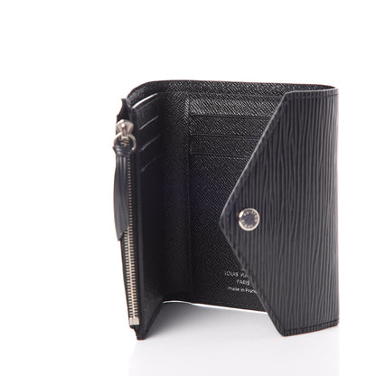 Louis Vuitton Epi Victorine Wallet Black 5 of 7