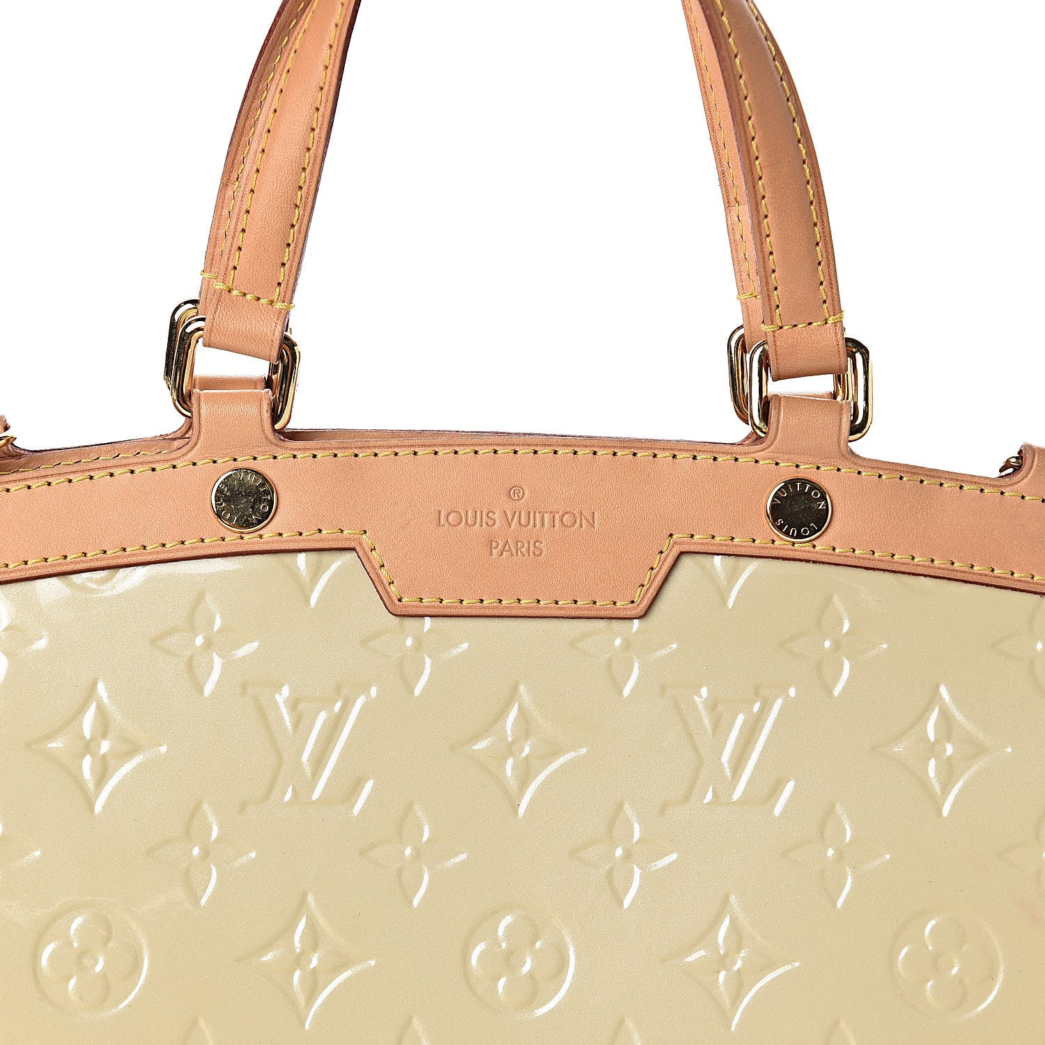 Louis Vuitton Vernis Brea MM Blanc Corail 13 of 13