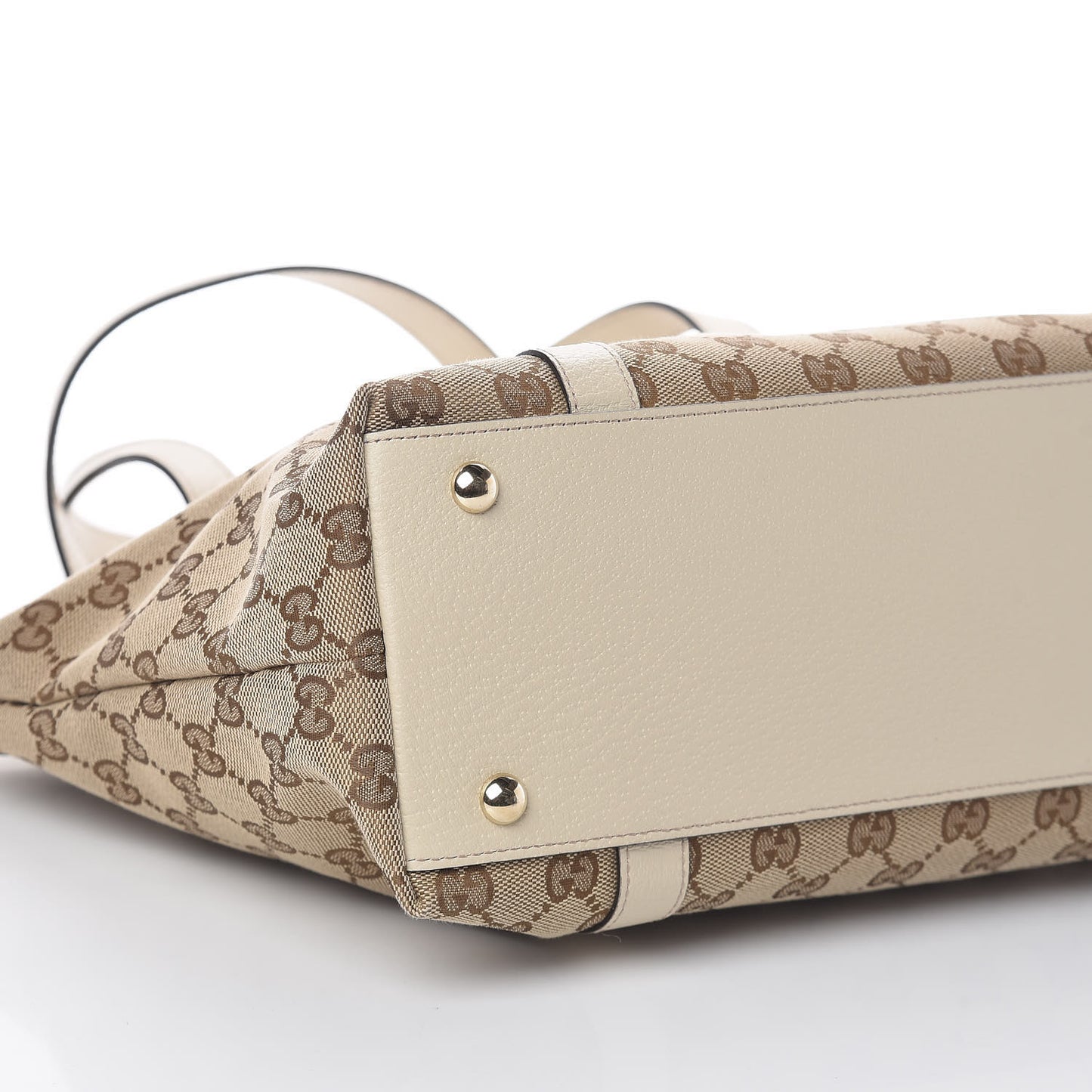 Monogram Small Abbey Tote Off White