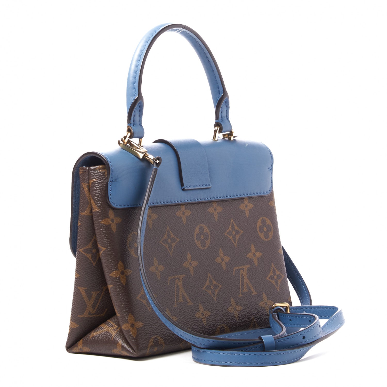 Louis Vuitton Monogram Locky BB Blue Jean 2 of 9
