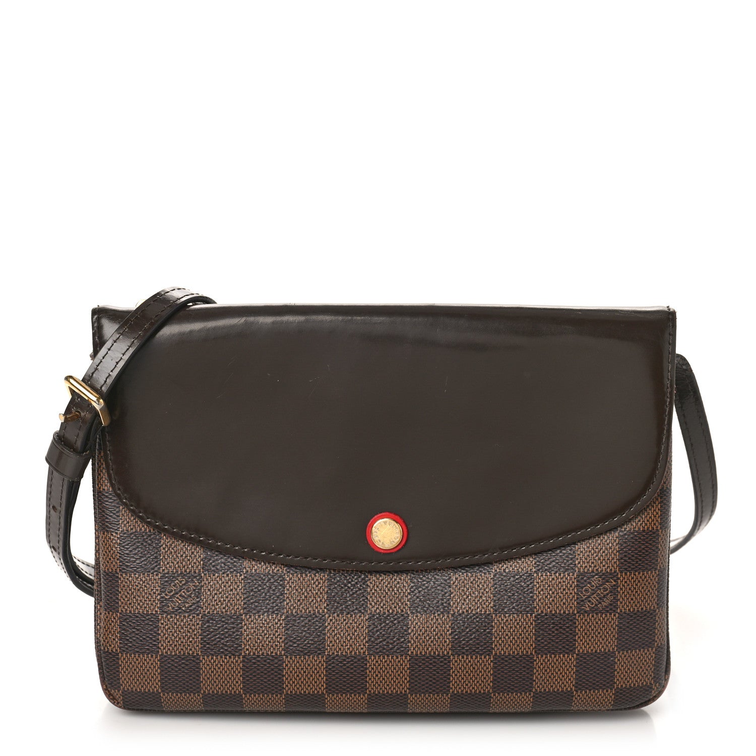 Louis Vuitton Damier Ebene Twice Cherry 1 of 15