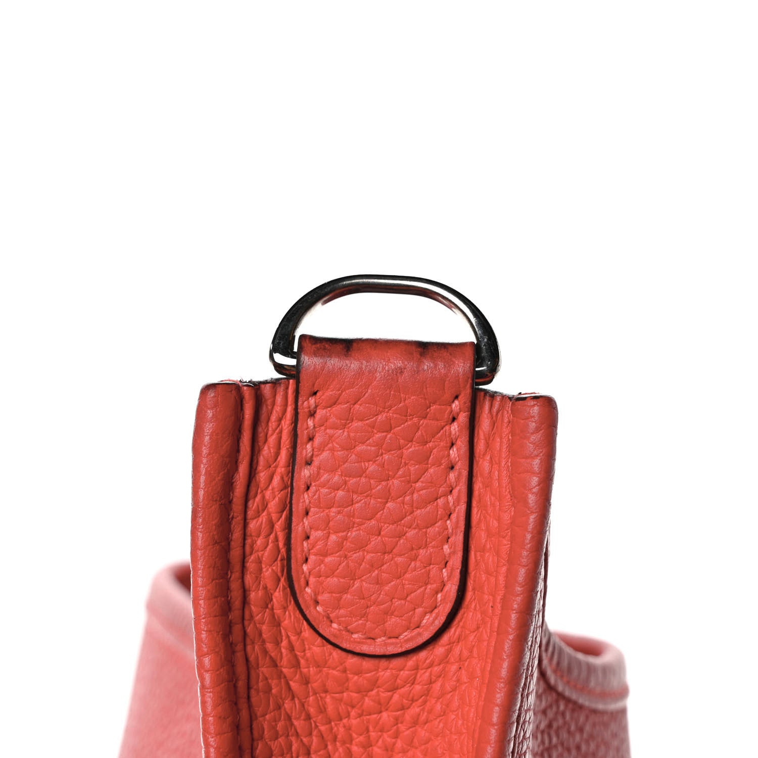 Hermes Taurillon Clemence Evelyne III PM Rouge Pivoine 13 of 13