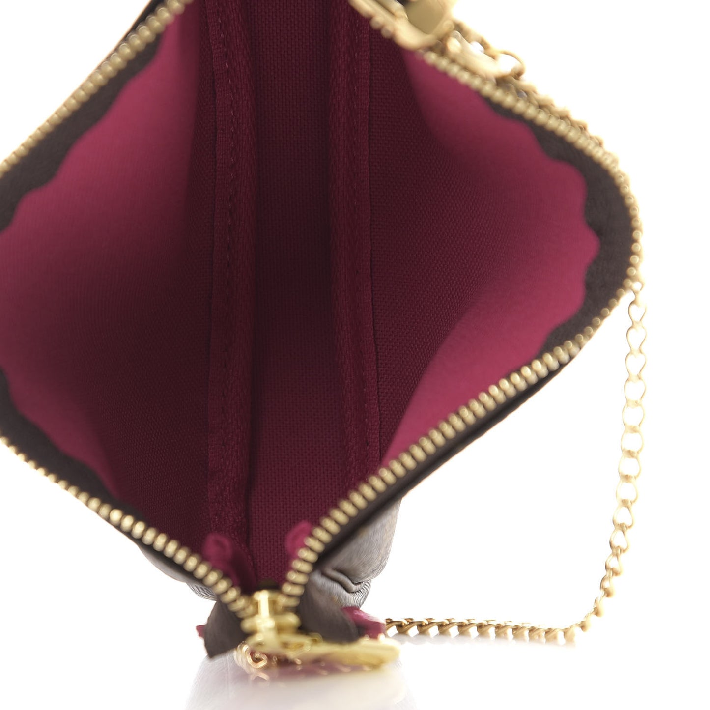 Monogram 2020 Christmas Animation Roller Coaster Mini Pochette Accessories Pivoine