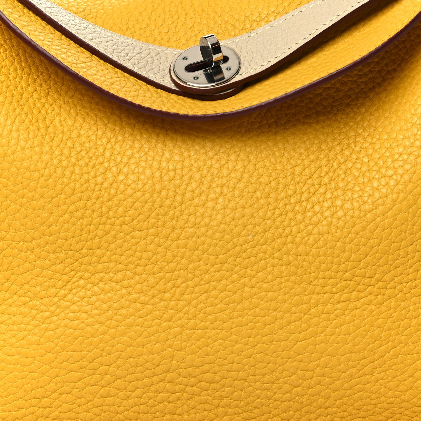 Taurillon Clemence Bi-Color Lindy 30 Jaune Soleil Parchemin