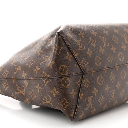 Louis Vuitton Monogram Flower Hobo Black 9 of 14