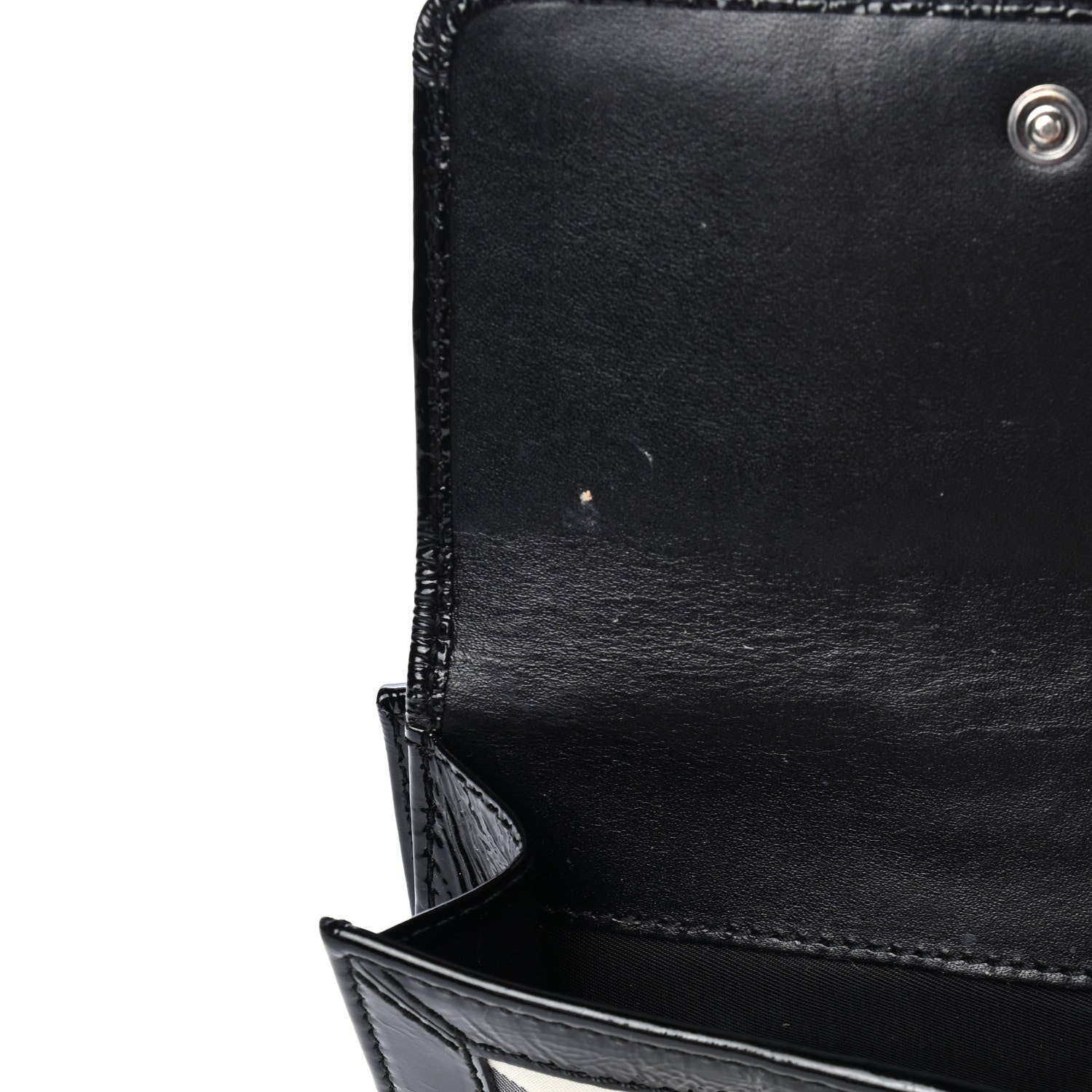 Burberry Beat Check Penrose Compact Wallet Black 5 of 5