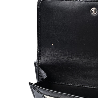 Burberry Beat Check Penrose Compact Wallet Black 5 of 5