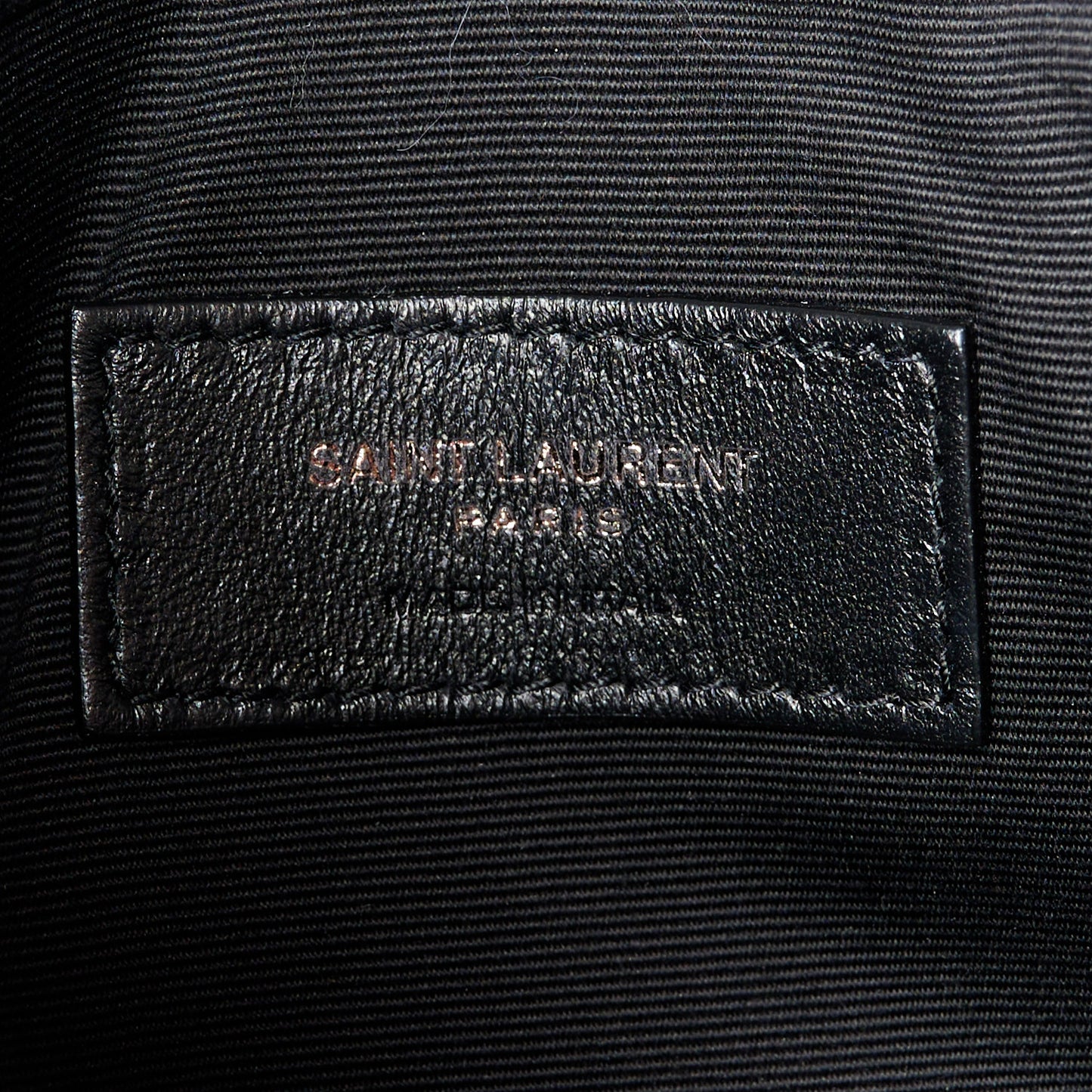 Grain De Poudre Uptown Pouch Black