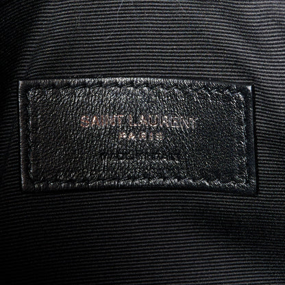 Saint Laurent Grain De Poudre Uptown Pouch Black 6 of 10