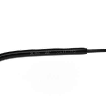 Saint Laurent Acetate Metal Aviator SL309 Sunglasses Black 5 of 7