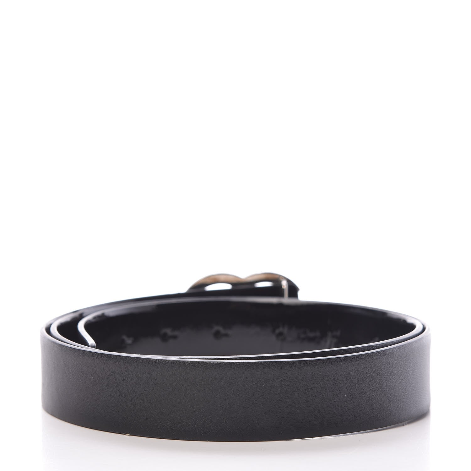 Chanel Patent Calfskin CC Reversible Belt 100 Black 3 of 8