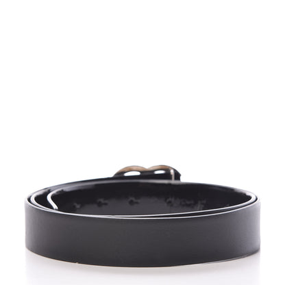 Chanel Patent Calfskin CC Reversible Belt 100 Black 3 of 8