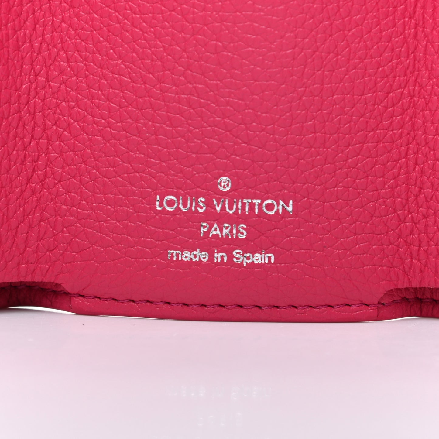 Calfskin Lockmini Wallet Hot Pink