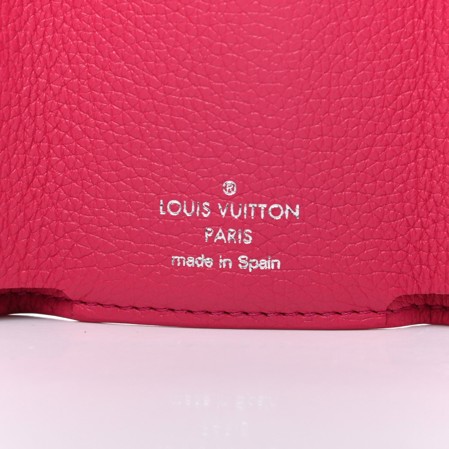 Louis Vuitton Calfskin Lockmini Wallet Hot Pink 6 of 7