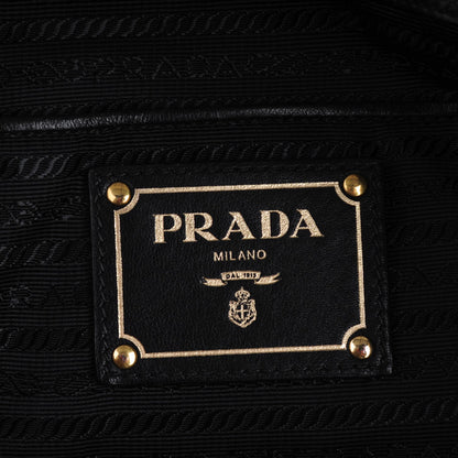 Prada Soft Calf Shopping Tote Nero Black 6 of 8