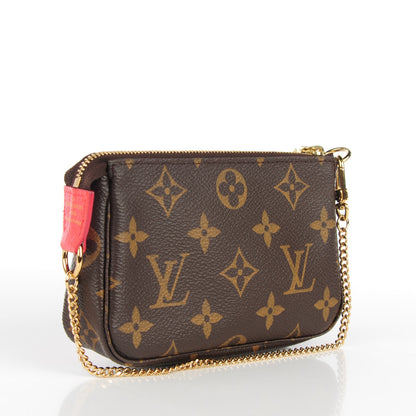 Louis Vuitton Monogram 2015 Christmas Animation Mini Pochette Accessories 3 of 7