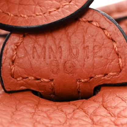 Hermes Taurillon Clemence Evelyne TPM Cuivre 7 of 12