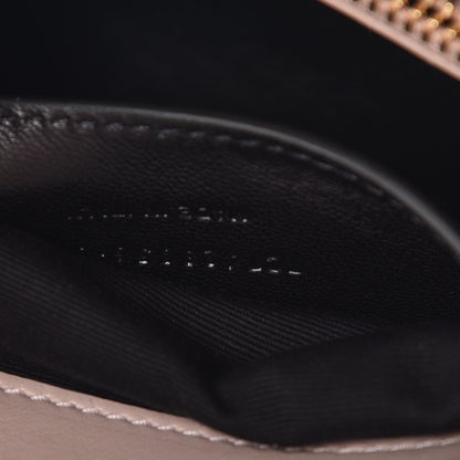 Saint Laurent Calfskin Suede Matelasse Chevron Medium Monogram College Bag Rose Poudre 7 of 13