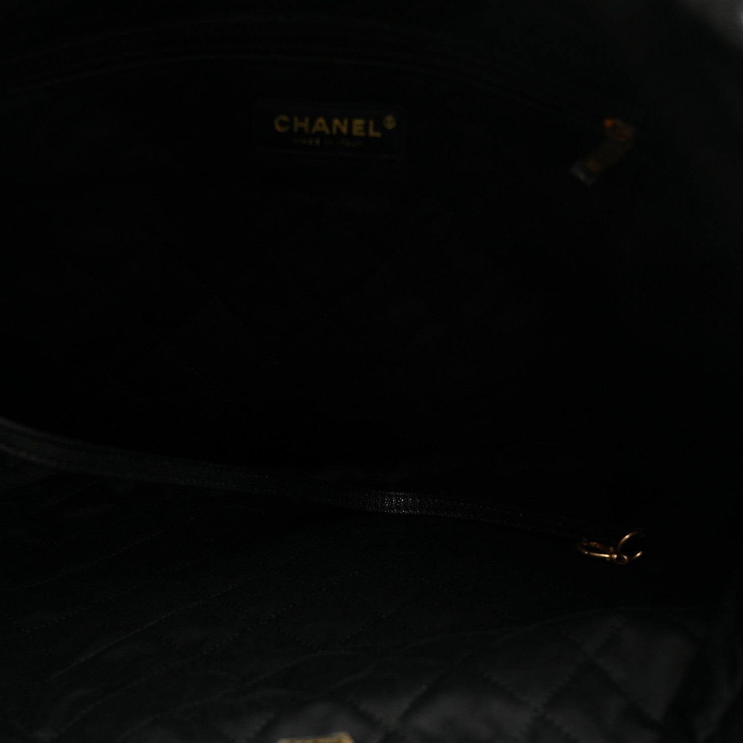 Chanel Shiny Caviar Quilted Monochrome Chanel 22 Black 6 of 11