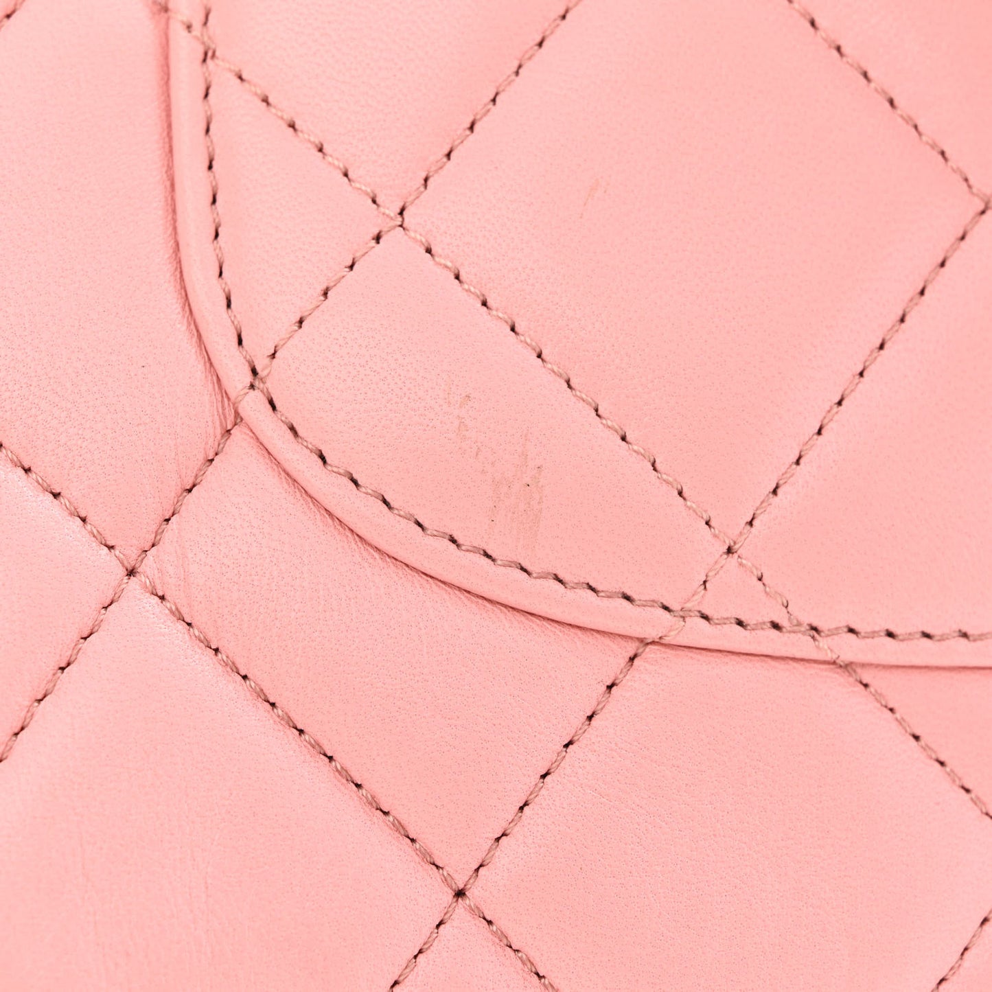 Lambskin Quilted Small Trendy CC Flap Dual Handle Bag Pink