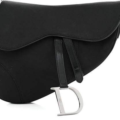 Christian Dior Nylon Saddle bag Black 8 of 10